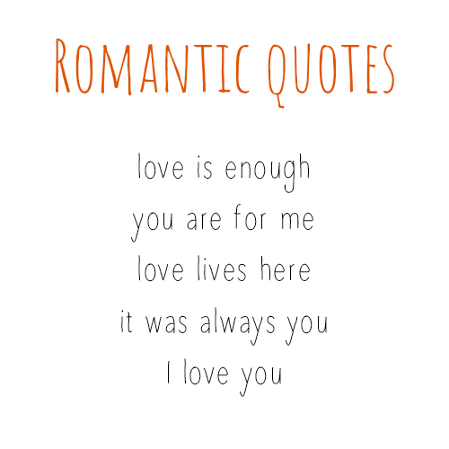 Downloadable Romantic Quote Pattern (4