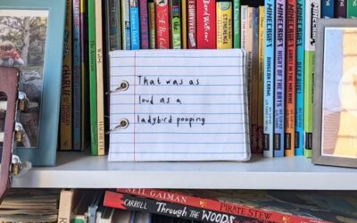 How to make a book with lined paper fabric