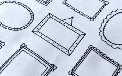 20 ideas for my Picture Frame Fabric!