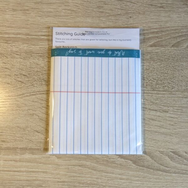 SSF Lined Paper Fabric - Image 3