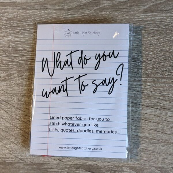 SSF Lined Paper Fabric - Image 4